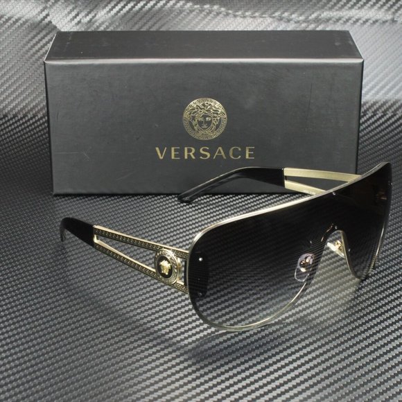 Versace Pale Gold 41mm Sunglasses! NIB! - Picture 3 of 4
